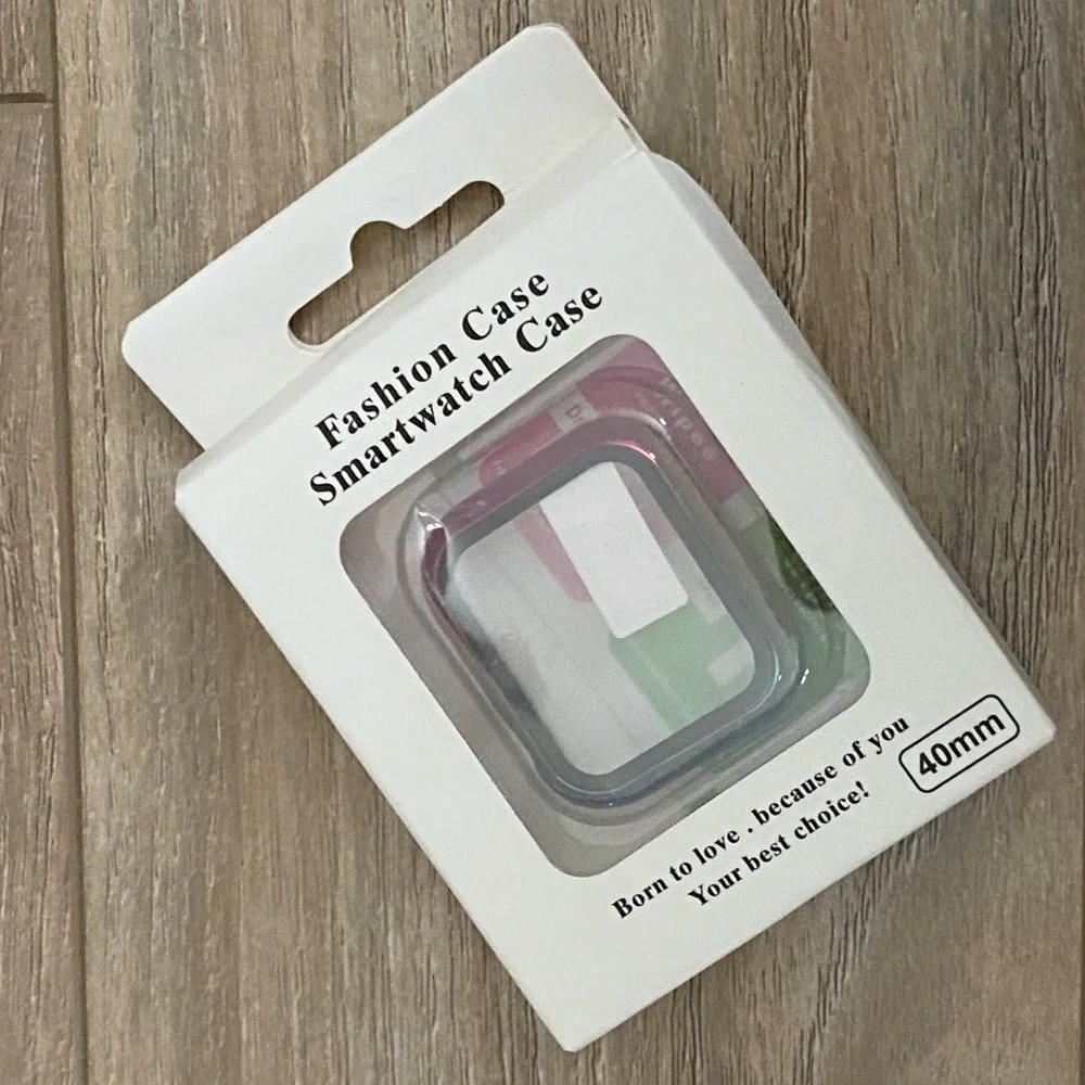 40mm Apple Smart Watch Series 5 Protective Case Rainbow Colorful Bumper